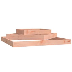 vidaXL Plantenbak 112x112x27 cm massief douglashout