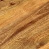 vidaXL Tafelblad ovaal 120x60x3,8 cm massief mangohout
