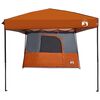vidaXL Camping Tent Set met dak 2 pcs Oranje Taffeta en Stof