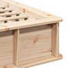 vidaXL Bedframe Bruin 120 x 190 cm Massief grenenhout