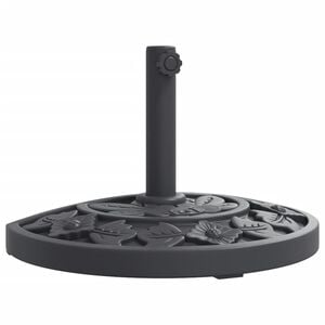 vidaXL Parasolvoet voor stok van &Oslash;38 / 48 mm 9 kg halfrond