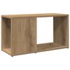 vidaXL Tv-meubel 60x24x32 cm bewerkt hout artisanaal eikenkleur