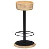 vidaXL Barstoelen 2 st massief mangohout
