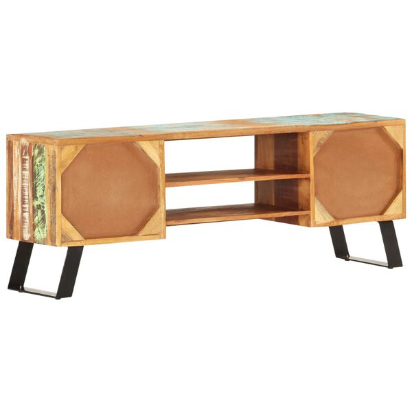 vidaXL Tv-meubel 120x30x46 cm massief gerecycled hout