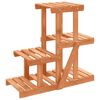 vidaXL Plantenstandaard 58x25x51 cm massief vurenhout