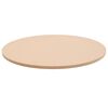vidaXL Tafelblad rond MDF 700x18 mm