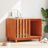 vidaXL Hondenhuis Wasbruin 90 x 60 x 67 cm Massief grenenhout
