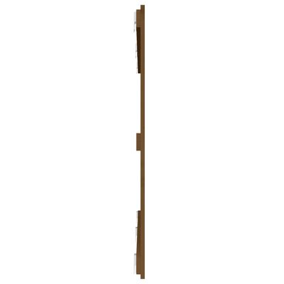 vidaXL Wandhoofdbord 159,5x3x90 cm massief grenenhout honingbruin
