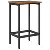 vidaXL Barkruk Oud hout 40 x 32 x 64 cm Bewerkt hout