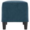vidaXL Bankje 70x35x41 cm fluweel blauw