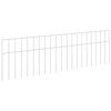 vidaXL Tuin schuttingpaneel 12 st 100 x 30 cm Gegalvaniseerd staal