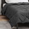 vidaXL Zomerdekbed Antraciet 220 x 135 cm Microfiber
