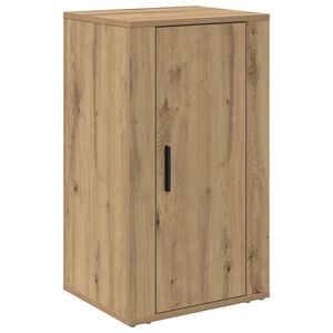 vidaXL Dressoir Artisan Eiken 40 x 33 x 70 cm Bewerkt hout