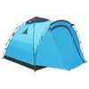 vidaXL Tent pop-up 3-persoons blauw