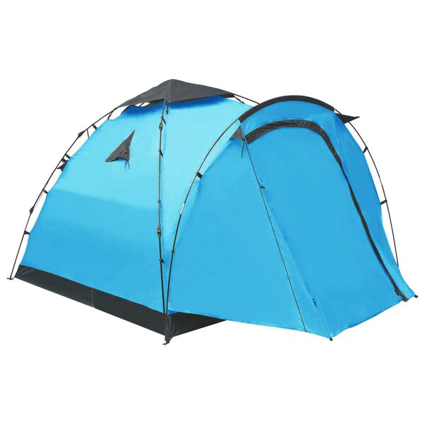 vidaXL Tent pop-up 3-persoons blauw