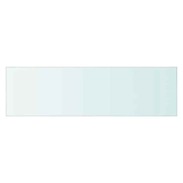 vidaXL Wandschap transparant 70x20 cm glas