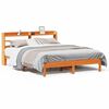 vidaXL Bedframe zonder matras massief grenenhout wasbruin 160x200 cm