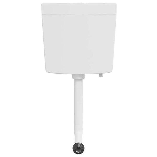 vidaXL Toiletstortbak met watertoevoer onderin 3/6 L wit