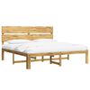 vidaXL Tweepersoonsbed met hoofdeinde ROSTOCK Wit 180 x 200 cm