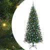 vidaXL Kunstkerstboom Groen 180 cm PE en PVC