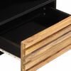 vidaXL Tv-meubel 80x34x46 cm massief ruw mangohout