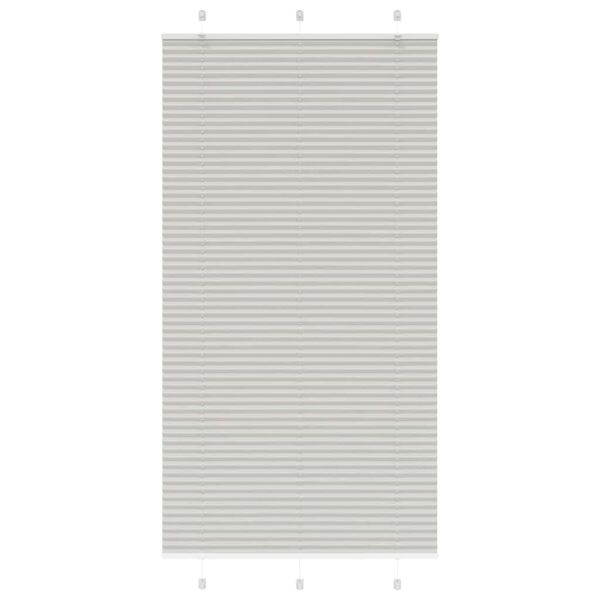 vidaXL Plissé rolgordijn 105x200 cm stofbreedte 104,4 cm polyester