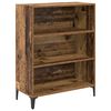 vidaXL Dressoir Oudhout 69,5 x 32,5 x 90 cm Bewerkt hout