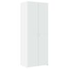 vidaXL Hoge kast 70x42,5x185 cm bewerkt hout wit