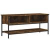 vidaXL Tv-meubel 100x35x45 cm bewerkt hout gerookt eikenkleurig