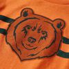 Kindershirt met lange mouwen 128 donkeroranje