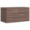 vidaXL Tuinbox 194x100x103 cm polyetheen rattan bruin