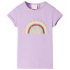 Kindershirt 104 lila