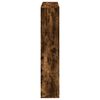 vidaXL Boekenkast 132x29x141,5 cm bewerkt hout gerookt eikenkleurig
