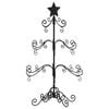vidaXL Kerstdecoratie kerstboom 90 cm metaal zwart