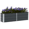 vidaXL Plantenbak Antraciet 160 x 40 x 45 cm Staal