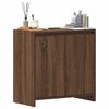 vidaXL Badkamerkast 60x33x61 cm bewerkt hout bruin eikenkleur