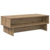 vidaXL Salontafel Artisan Eiken 100 x 46 x 35 cm Bewerkt hout
