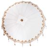 vidaXL Balinese Parasol Cr&egrave;me 185 x 185 x 260 cm