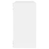 vidaXL Wandschappen kubus 6 st 30x15x30 cm wit