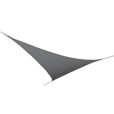 Bo-Camp Schaduwdoek driehoek 3,6x3,6x3,6 m antraciet 4471441