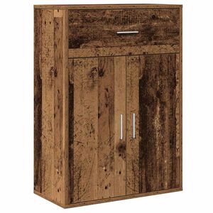 vidaXL Dressoir Oudhout 60 x 30 x 84 cm Bewerkt hout