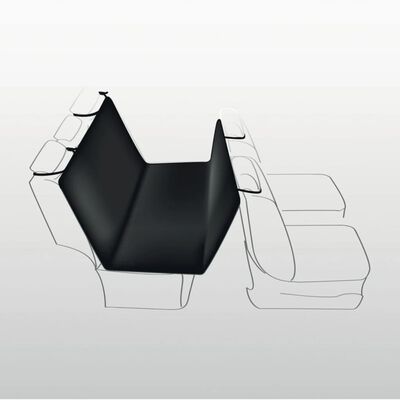 TRIXIE Autostoelbeschermhoes 160x145 cm zwart 13472