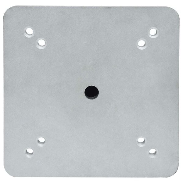 vidaXL Parasolvoet voor in de grond met stang 16x16x52 cm staal