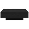 vidaXL Salontafel Zwart Eiken 100 x 100 x 31 cm