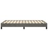 vidaXL Bedframe zonder matras 120x190 cm fluweel donkergrijs