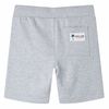 Kindershorts met trekkoord 128 grijs