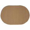 vidaXL Gebied Tapijt Naturel 122 x 183 cm Jute