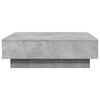 vidaXL Salontafel 90x90x28 cm spaanplaat betongrijs