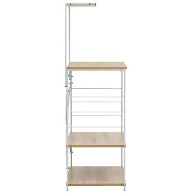 Ustensile de cuisine vidaXL Armoire à four à micro-ondes noir 60x39