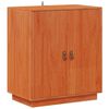 vidaXL Dressoir Wasbruin 65,5 x 40 x 75 cm Massief grenenhout
